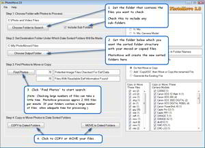 Step by Step Guide to using PhotoMove
